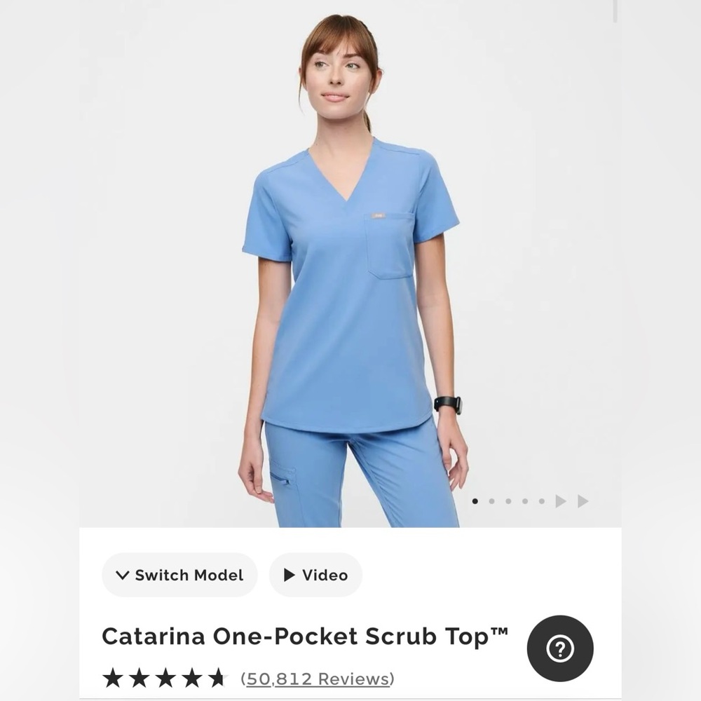 FIGS Catarina One Pocket Scrub top XS